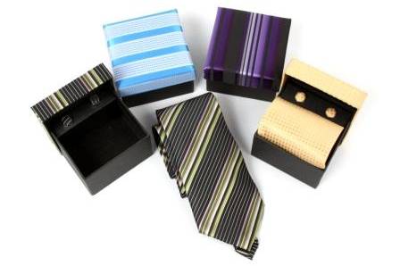 Sets de corbata y gemelos para hombres