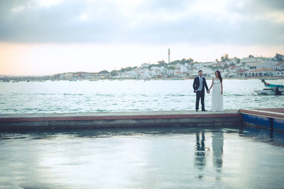 Postboda en la playa