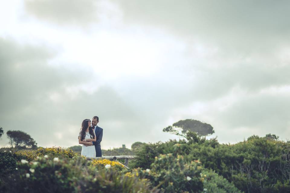 Postboda en la playa