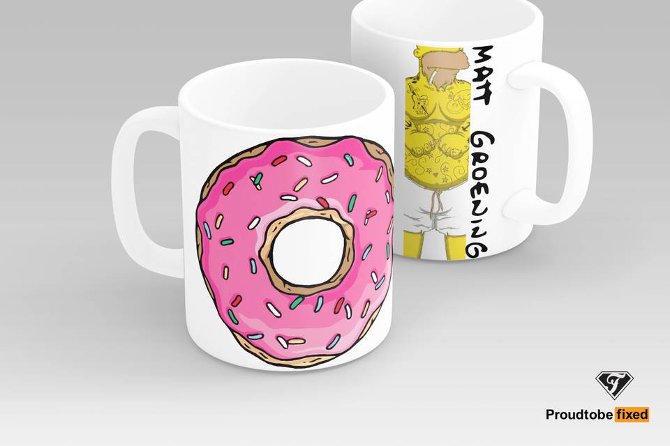 Tazas y goodies conmemorativos