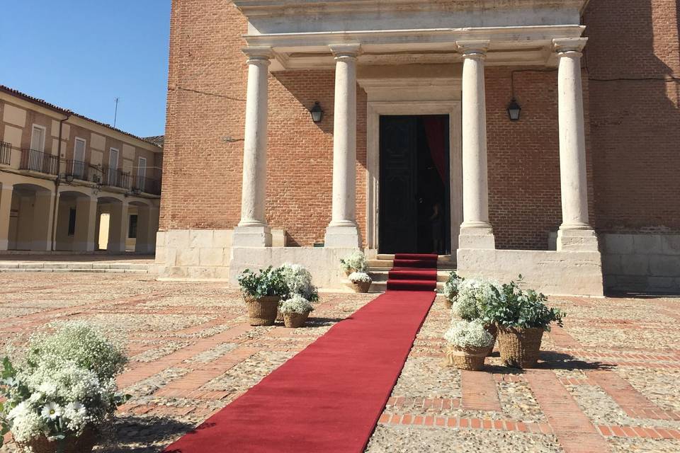 Entrada al Cortijo de San Isidro