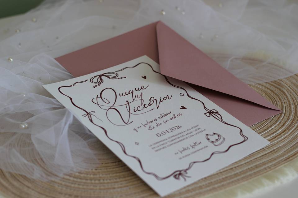 INVITACIONES CHERRY