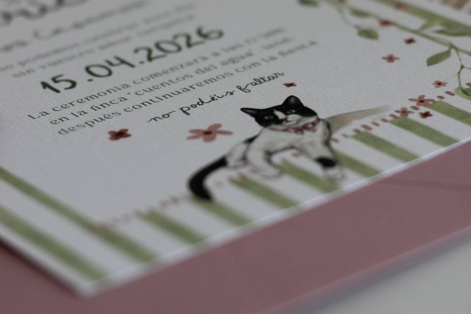 INVITACIONES DAISY
