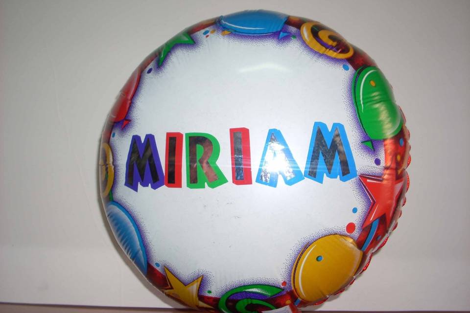 Globos personalizados