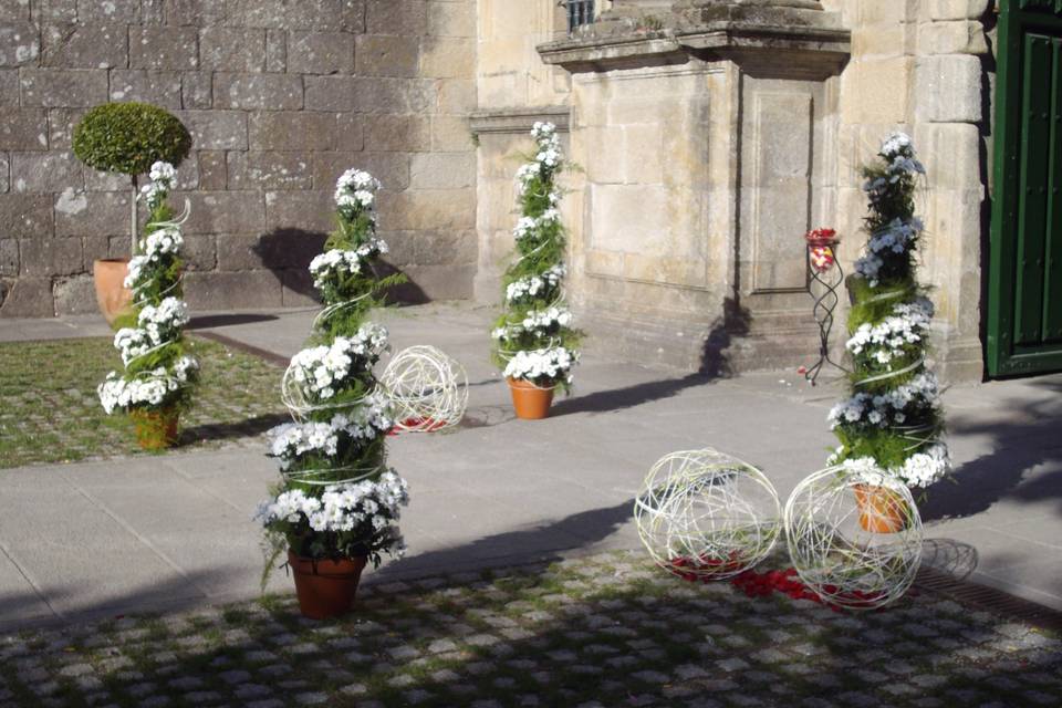 Entrada al Monasterio de Poio