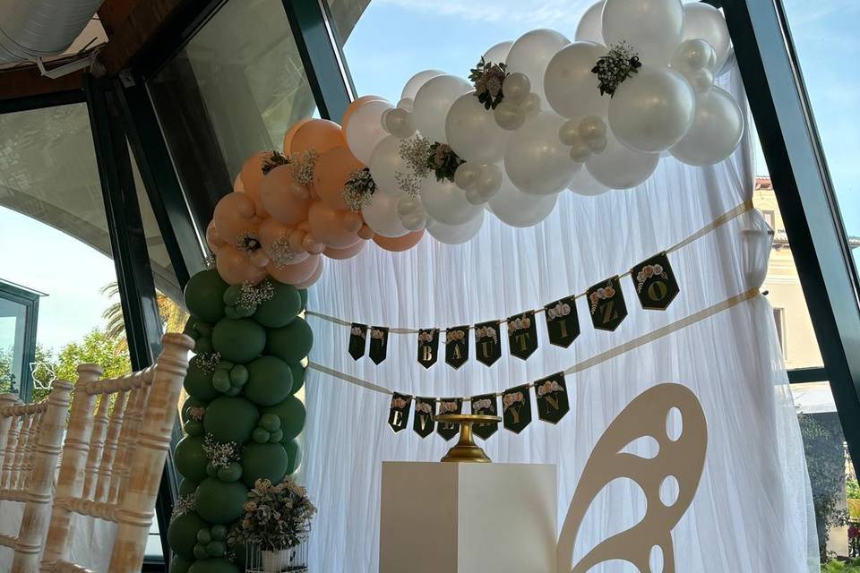 Decoración boda y bautizo