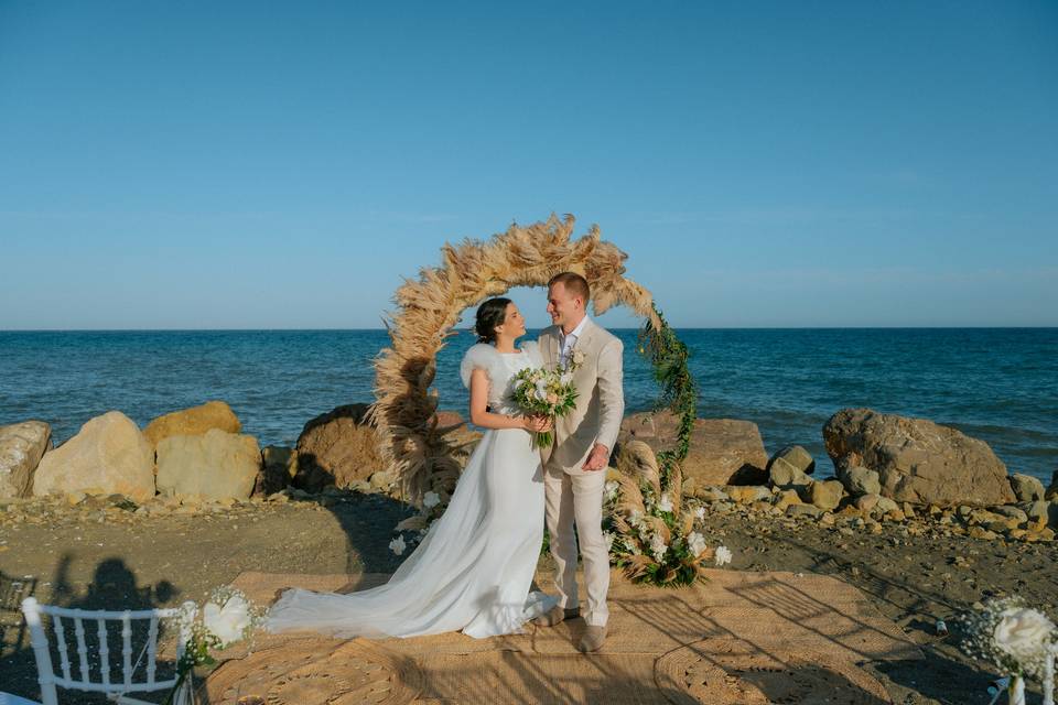 Ceremonia en la playa