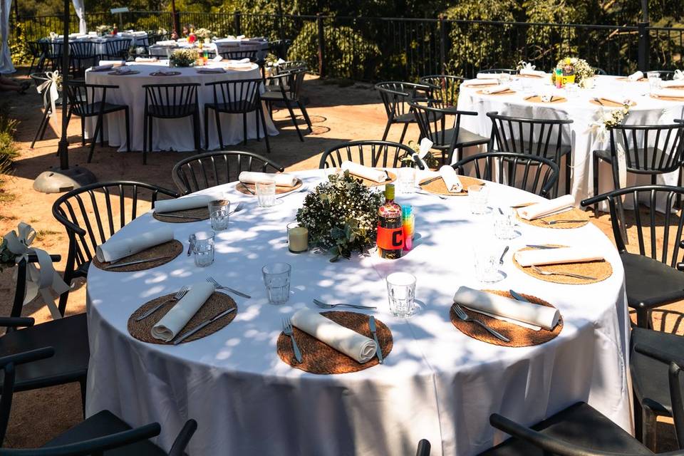 Boda lugar al aire libre