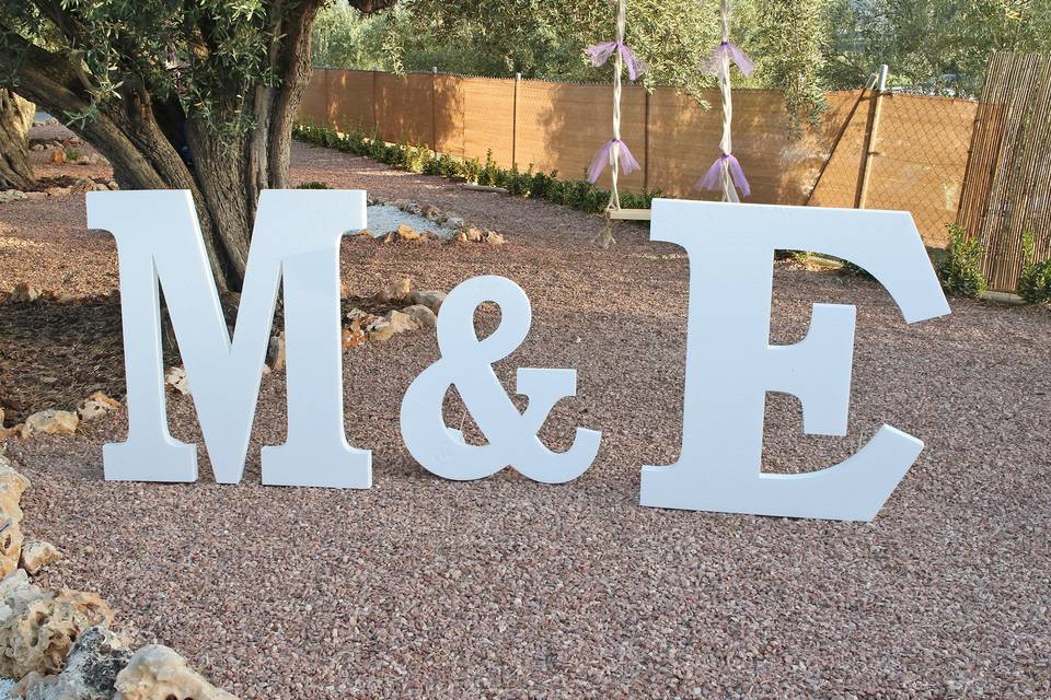 Boda en el jardín