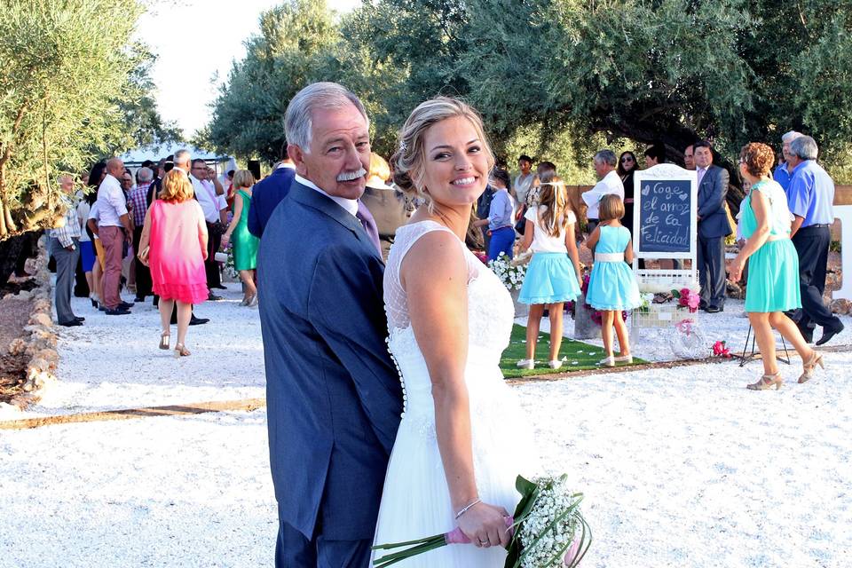 Boda en el jardín