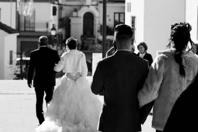 Llegada de la novia