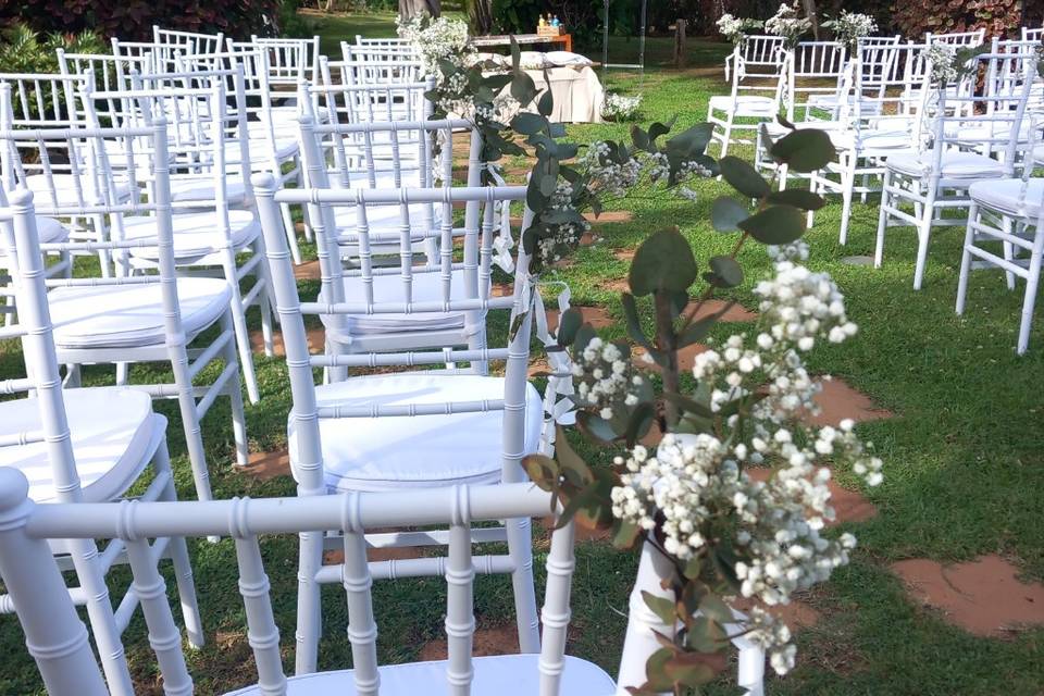 Boda civil árbol centro