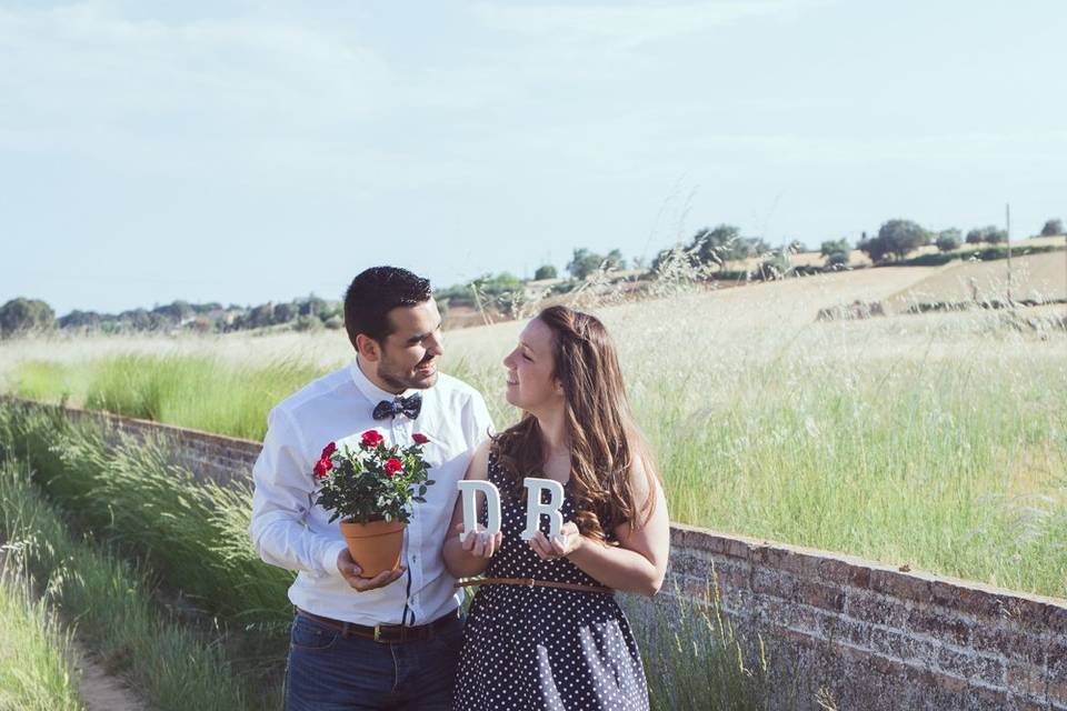 Preboda en el campo