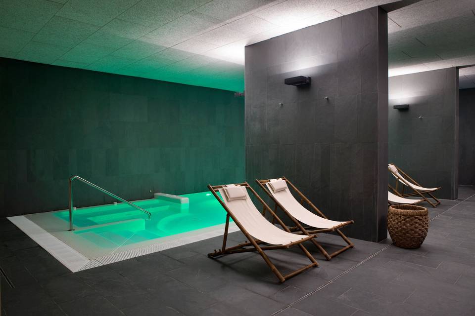 Interior del spa