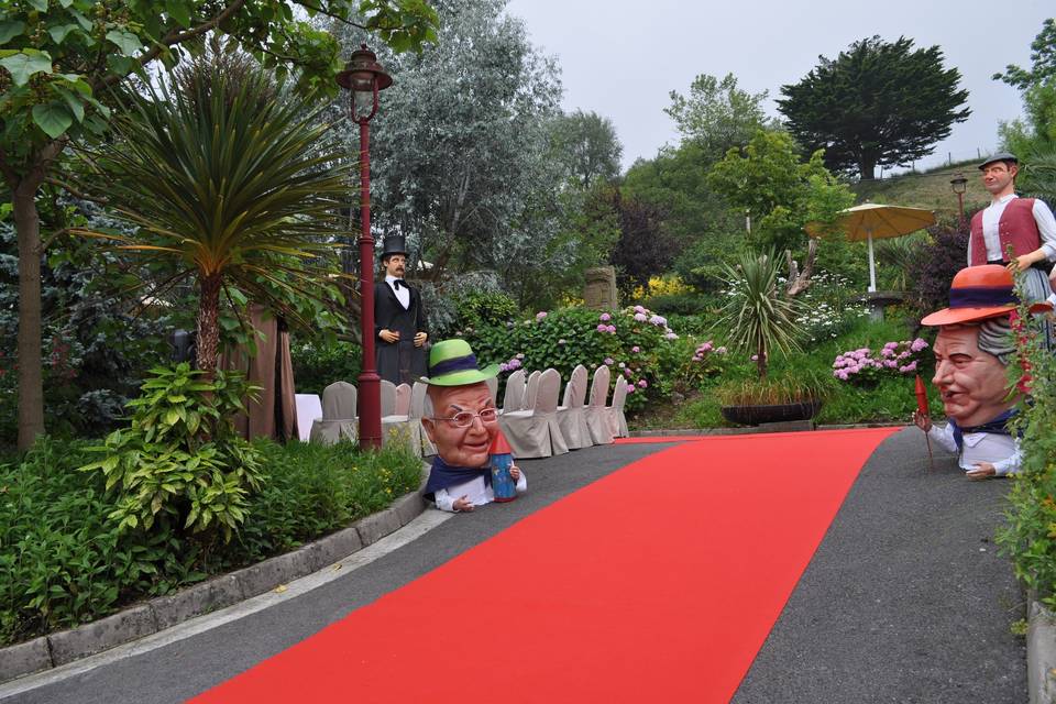 Ceremonia en el jardín