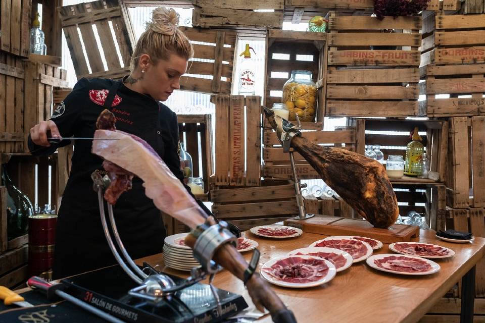 Sandra Fernández - Cortadores de jamón