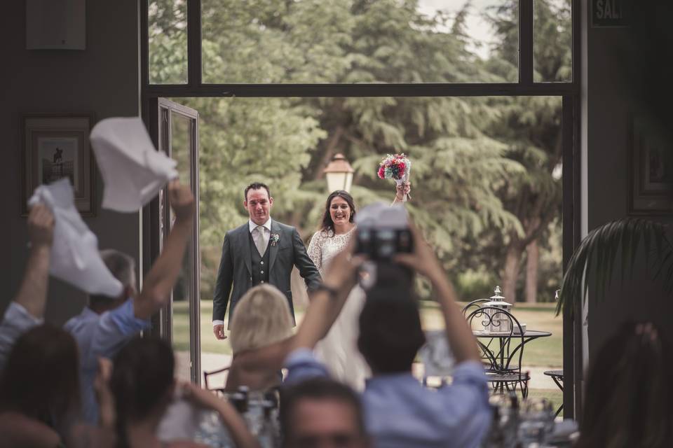 Preparativos de la novia