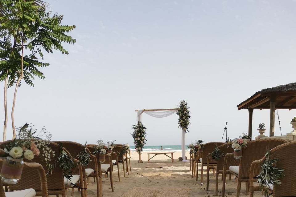 Boda en la playa