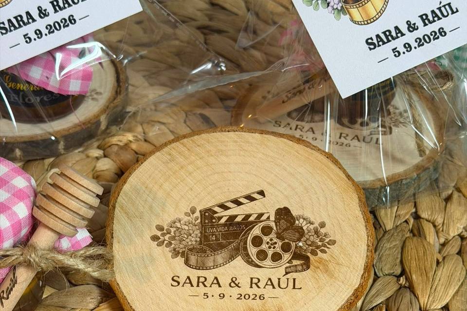 Posavasos de madera
