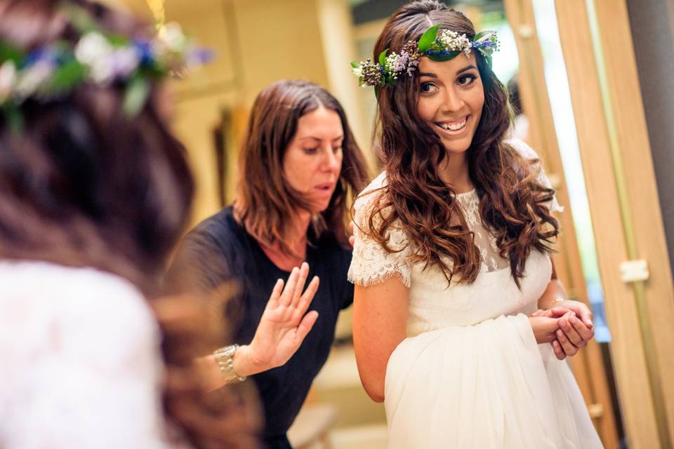 Maquillaje y peluquería de novia