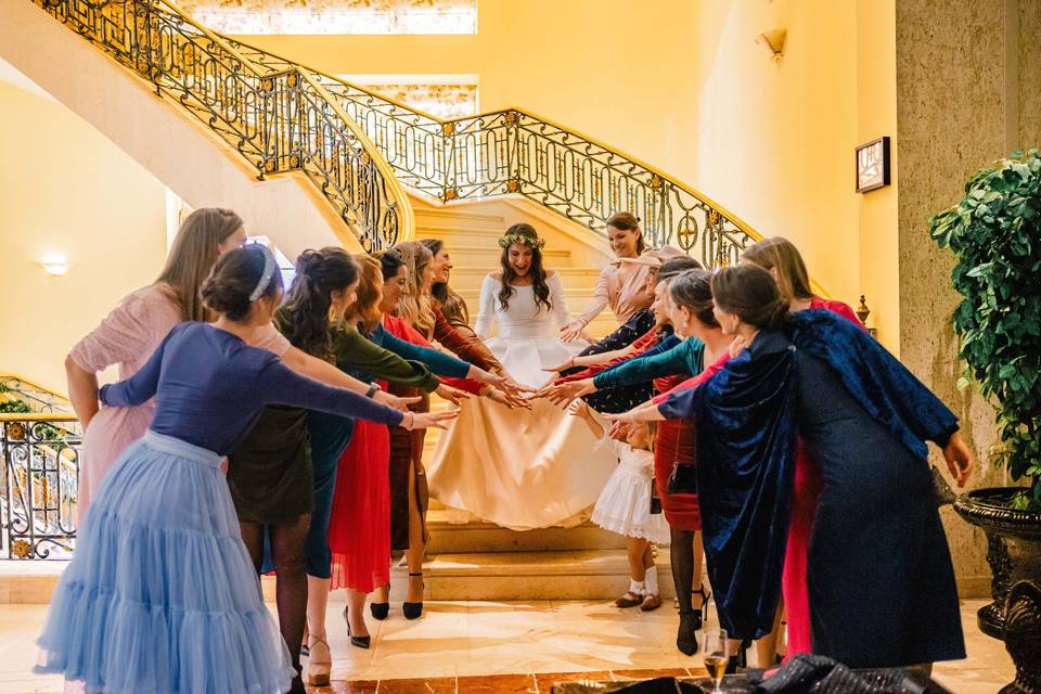 Boda en Granada, animando