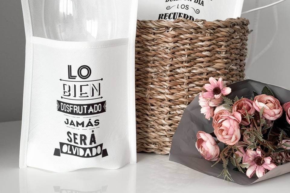 Porta Copas Boda