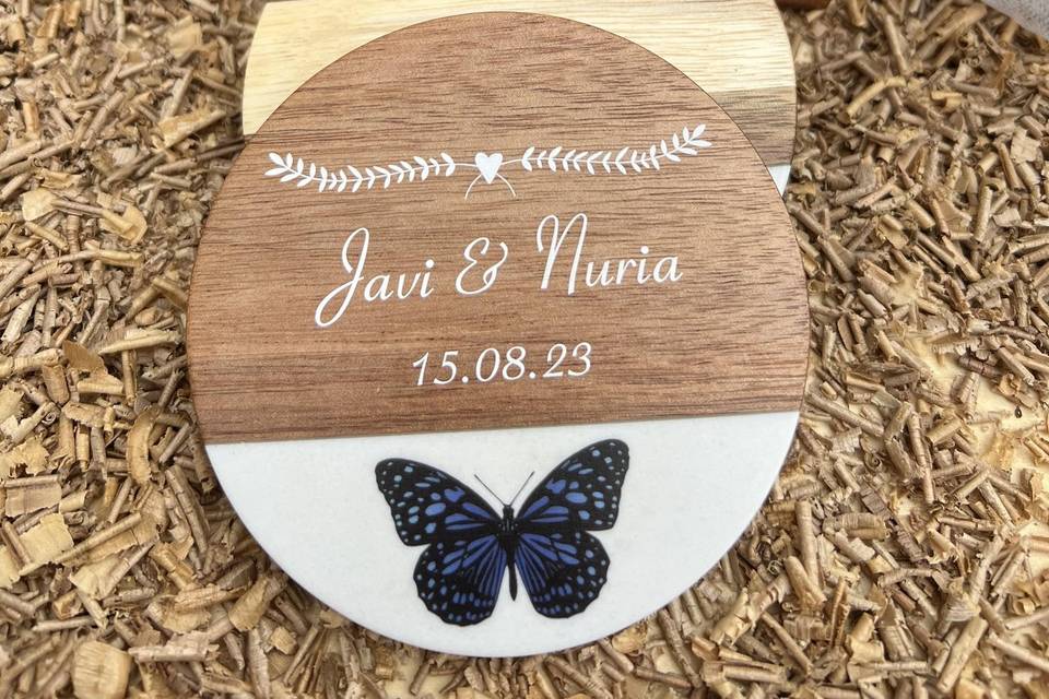 Posavasos Boda Set de 2