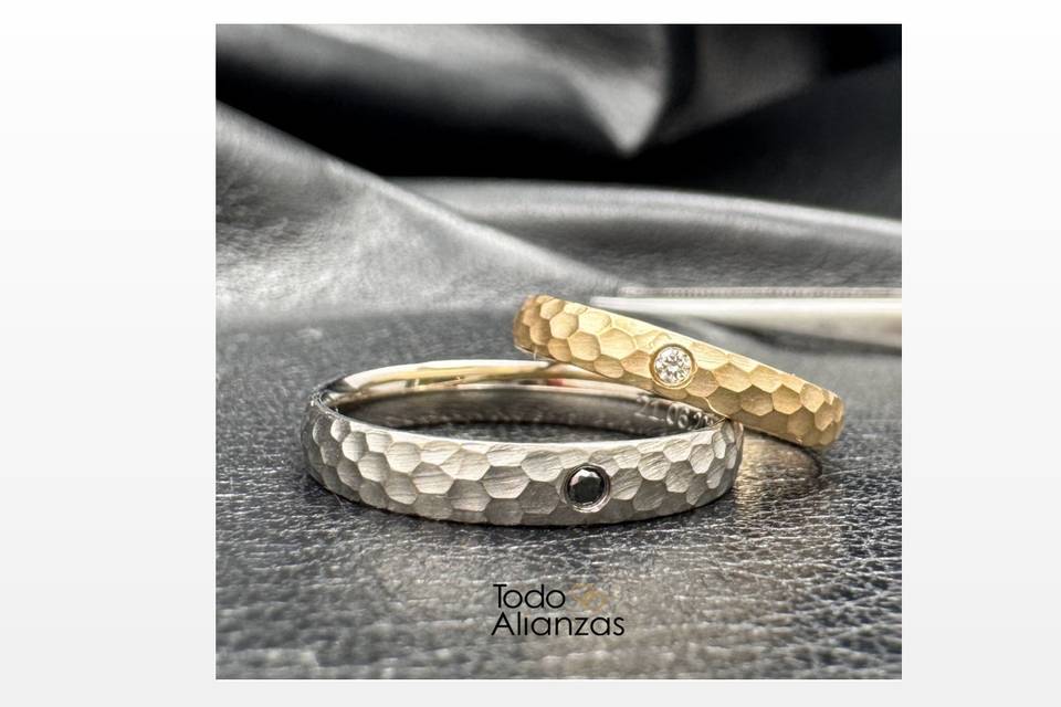 Alianzas de boda individual