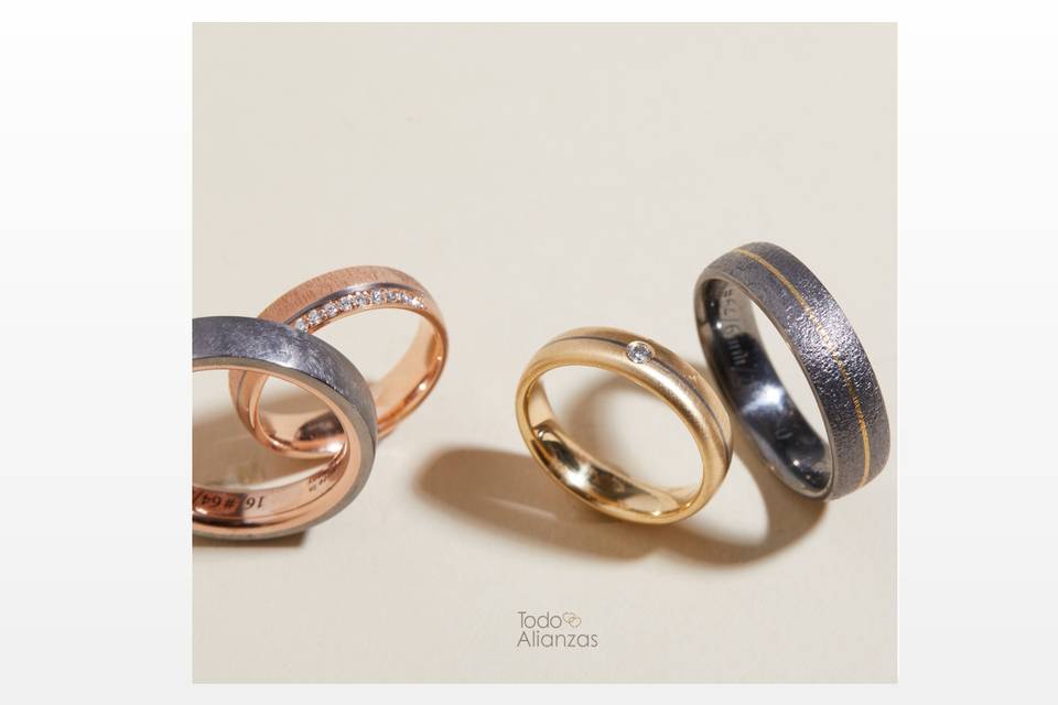 Alianzas de boda Tántalo