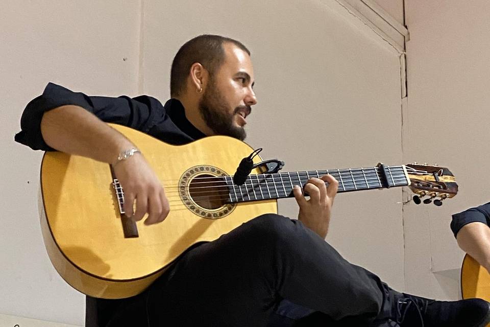 Guitarrista flamenco