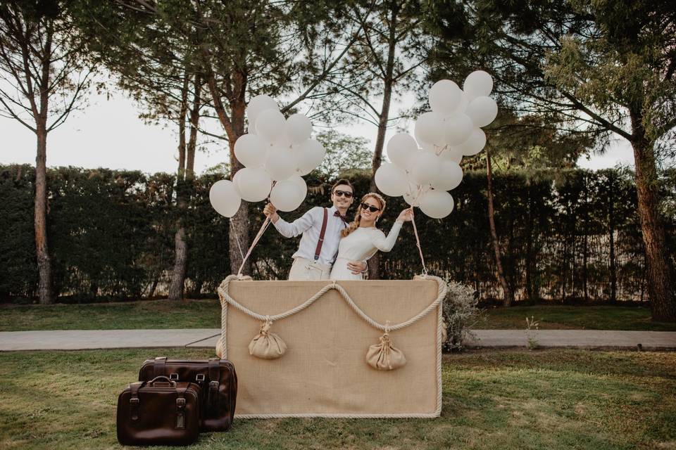 Photocall con globos