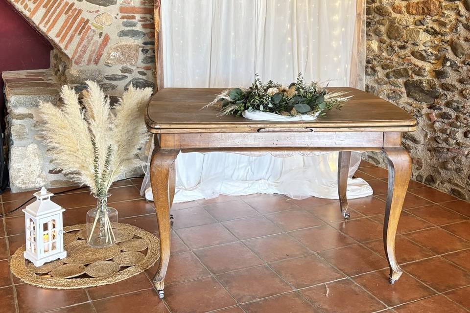 Mesa presidencial