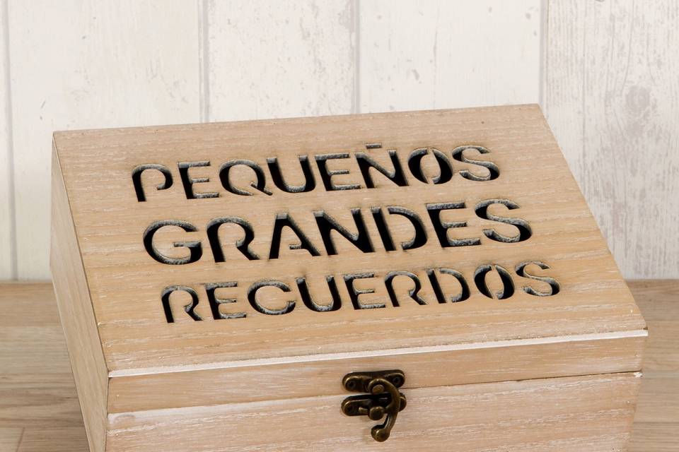 Caja de madera