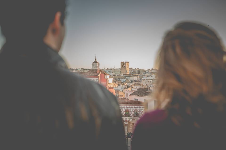 Mario Rey, preboda en Badajoz