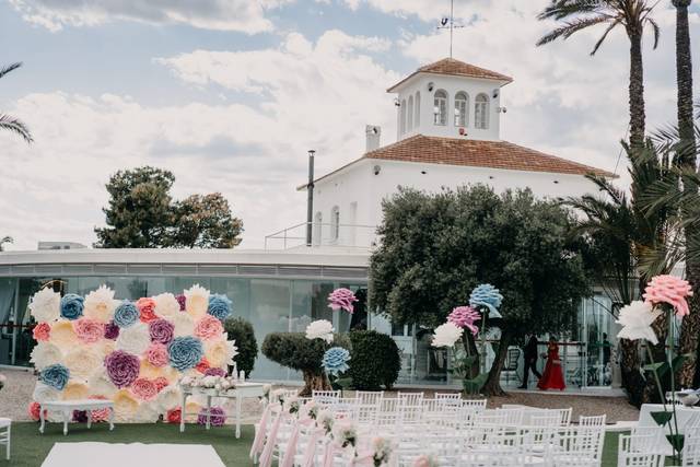 Decoración de la boda civil
