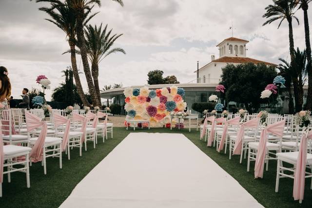 Decoración de la boda civil