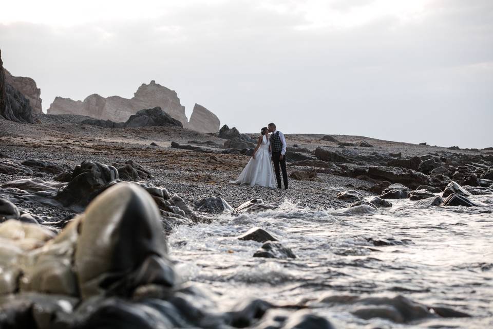 Postboda en la playa