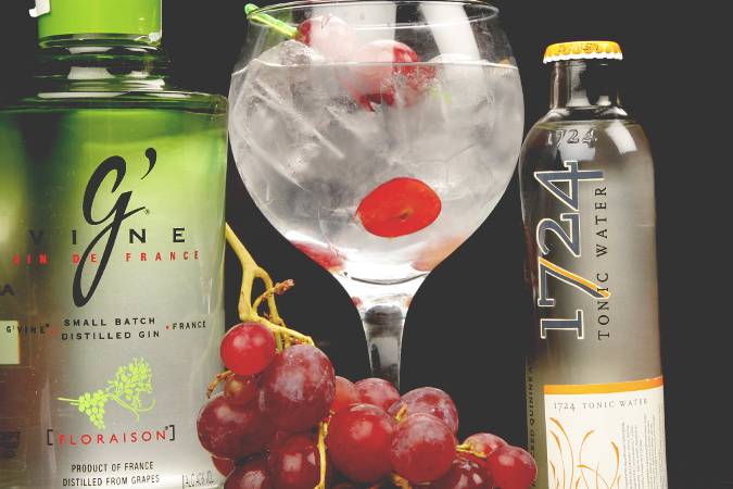 Gin tonic de G'vine