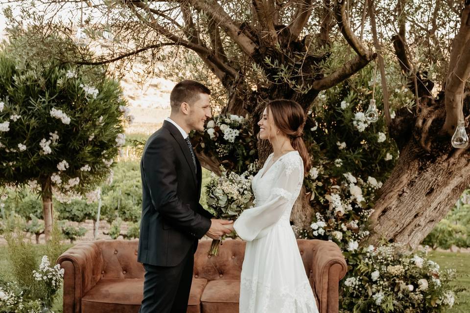 Ceremonia en jardín