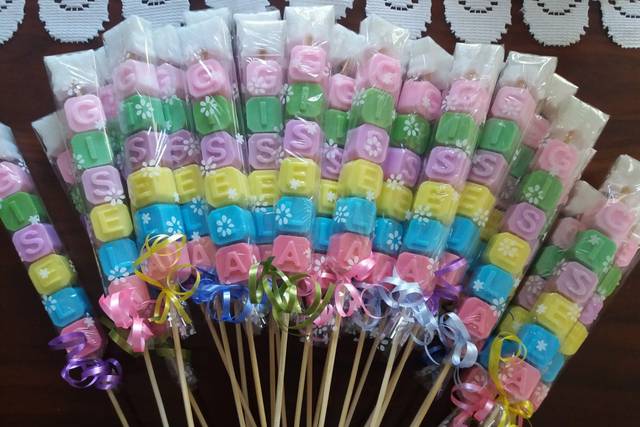 Brochetas con nombre