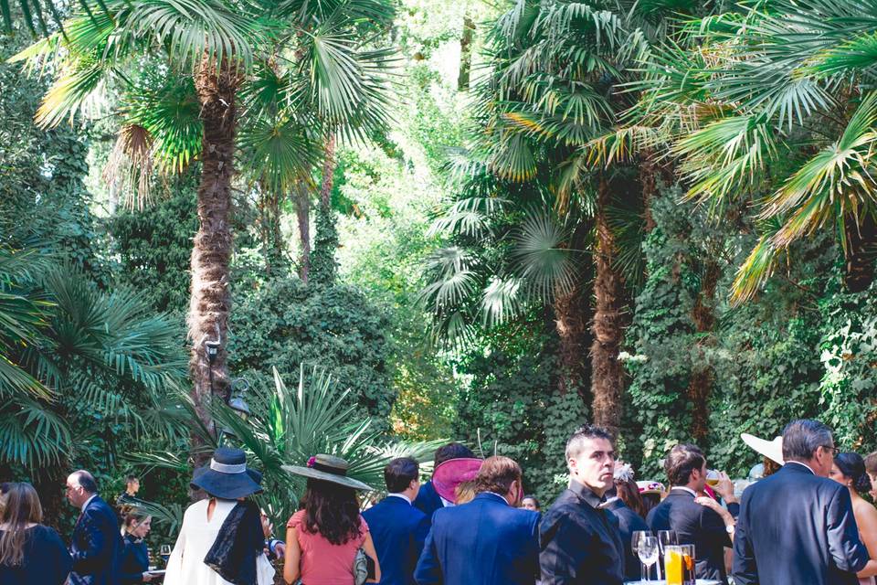 Jardines en la peña del agua