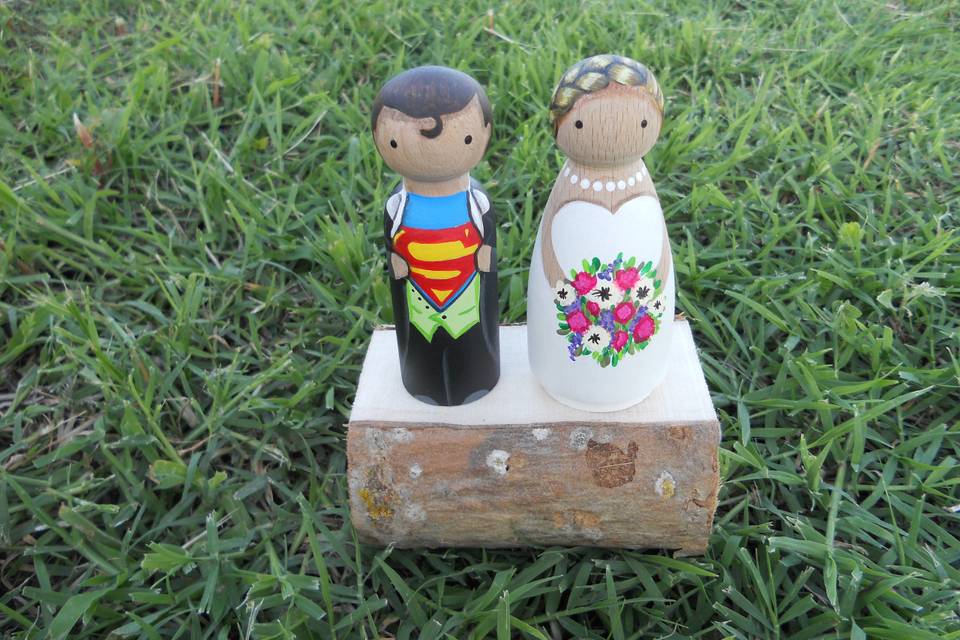 Muñecos de novios personalizados