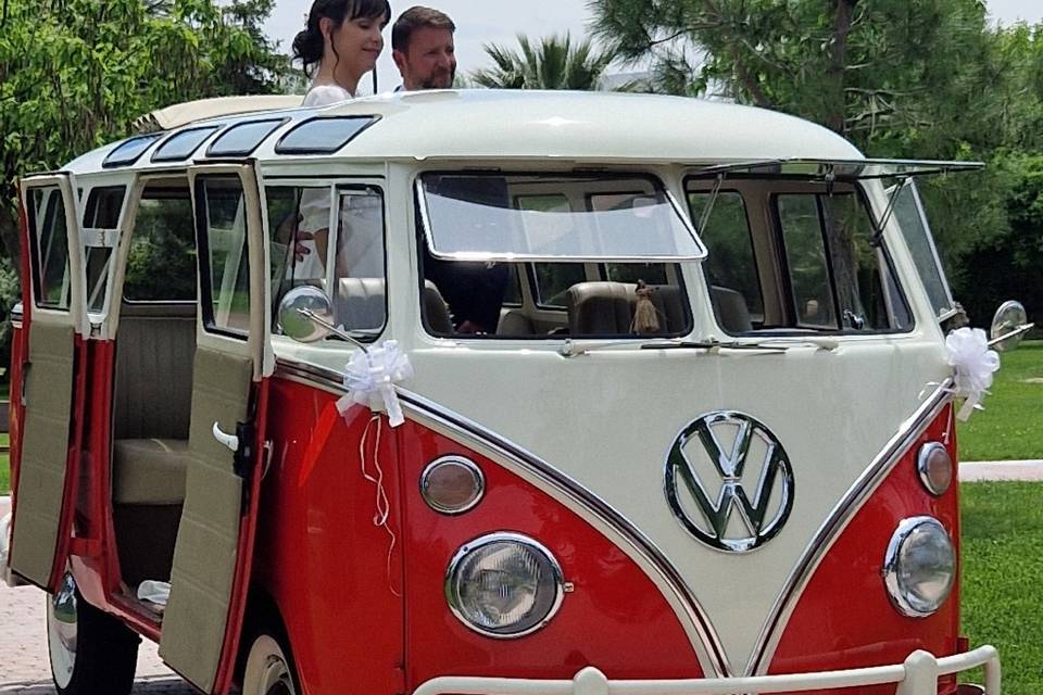 Vw t1 Samba Deluxe Cabrio