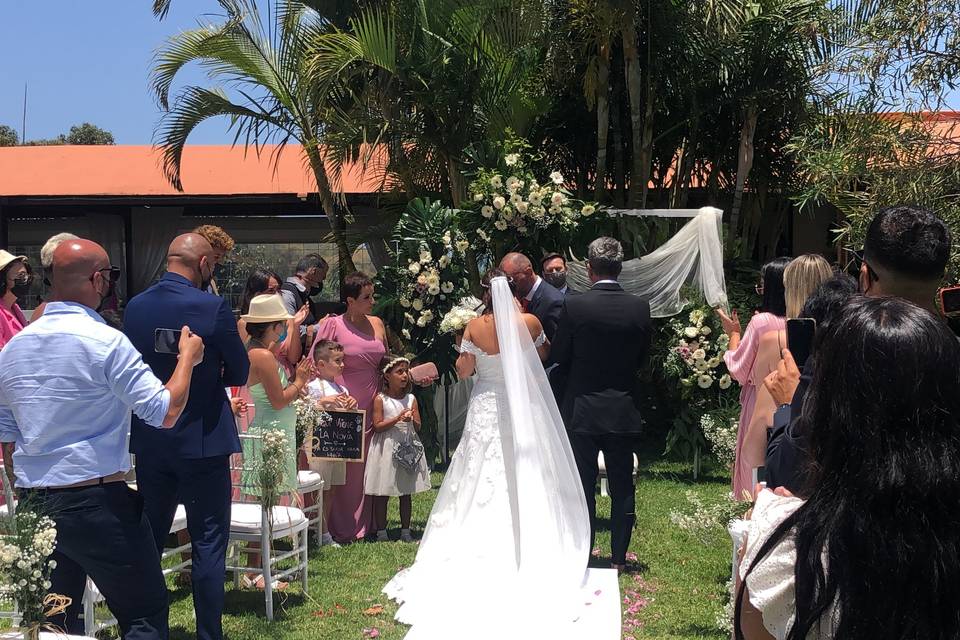 Ceremonia en Finca San Ignacio