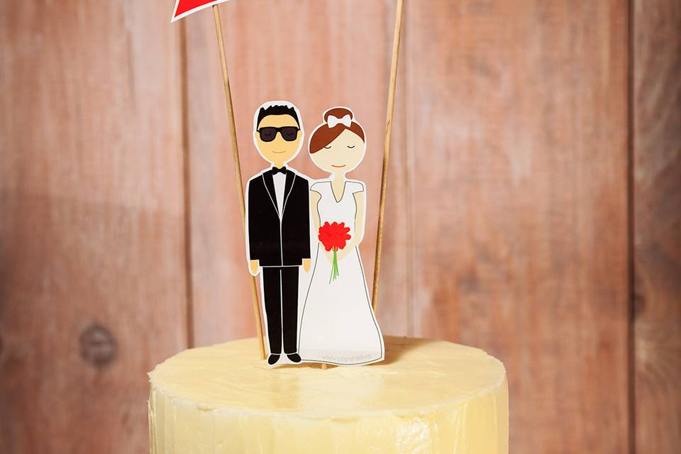 Cake topper personalizado