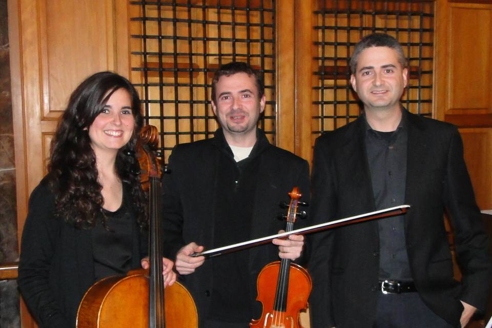 Trío de cuerda música en tu boda