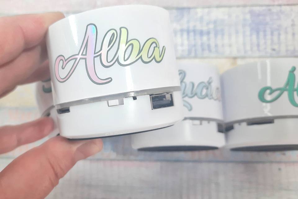 Altavoz personalizado