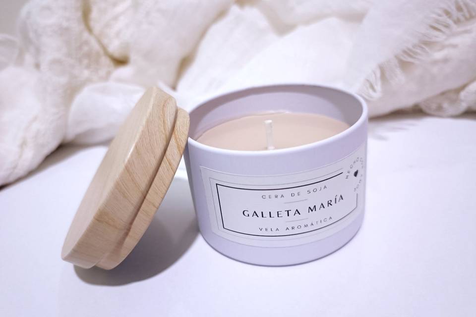 Vela aromática Galleta María