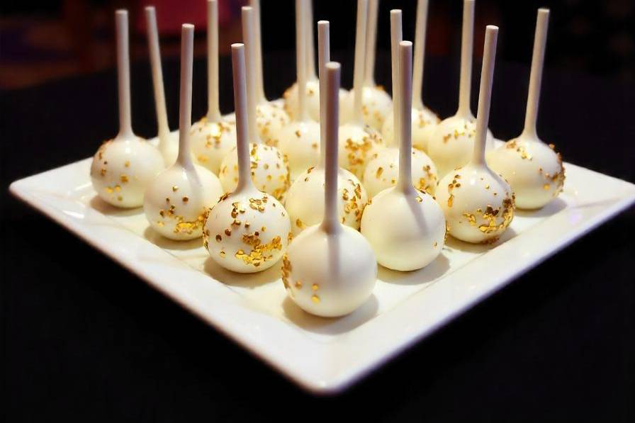 Cakepops - Choco blanco gold