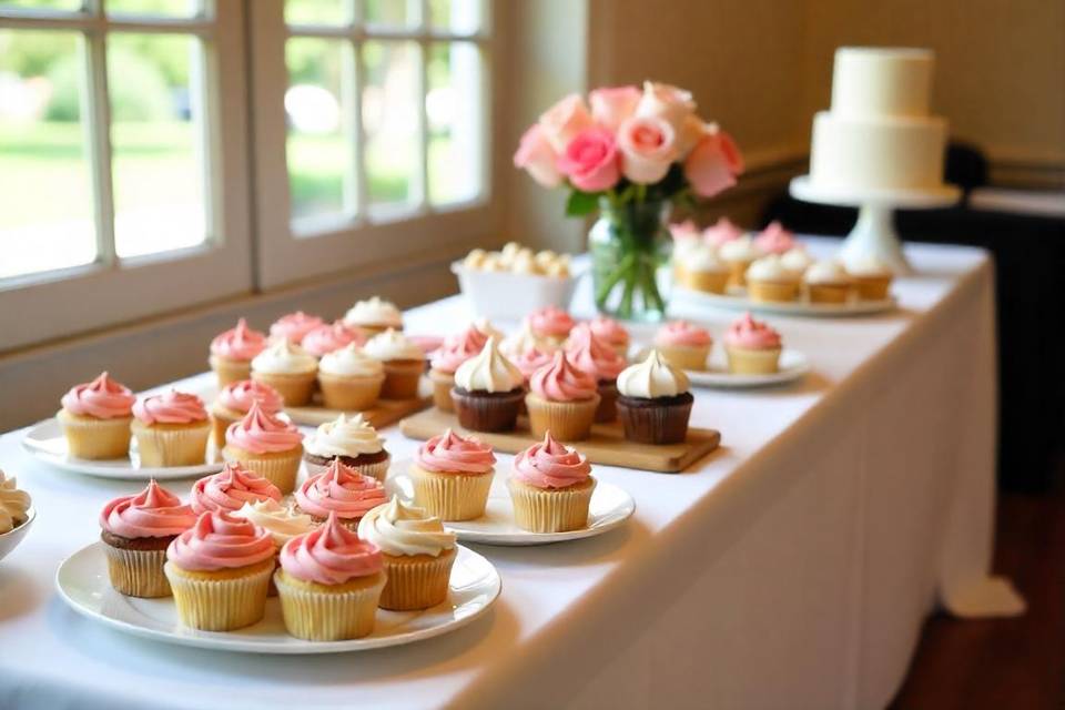 Mesa dulce - Cupcakes